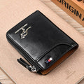 Carteira Masculina de Couro Kangaroo - Estilo e Tecnologia no Seu Bolso