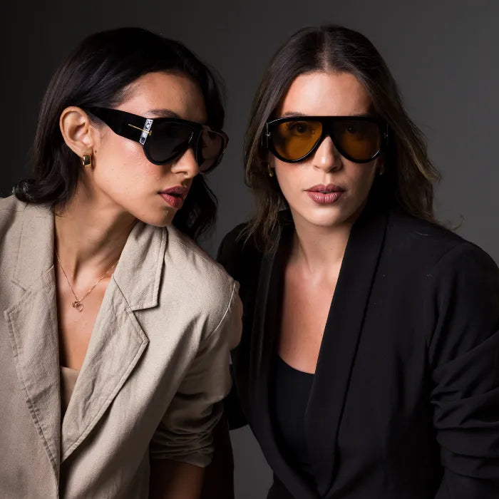 Óculos Brienza Oversized - Estilo e Proteção Para Seus Olhos