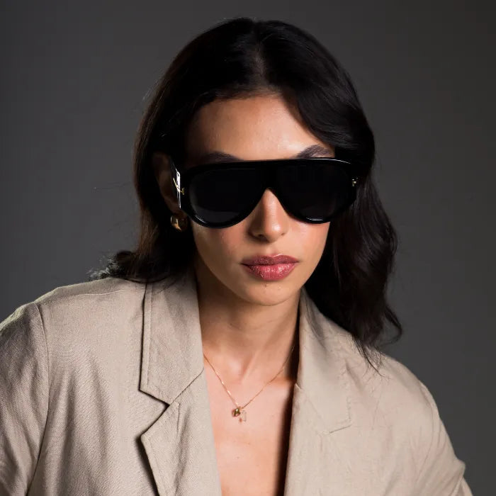 Óculos Brienza Oversized - Estilo e Proteção Para Seus Olhos