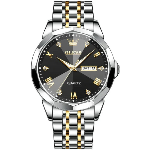 Relógio Premium Luxury Gold - Elegância e Sofisticação com Frete Grátis