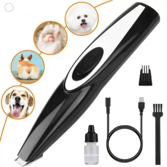 Kit Aparador de Pelos Pet TomPet - Pelos Aparados Sem Machucar