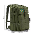 Mochila Tática Elitte Pro (50L) - Pronta Para o Combate