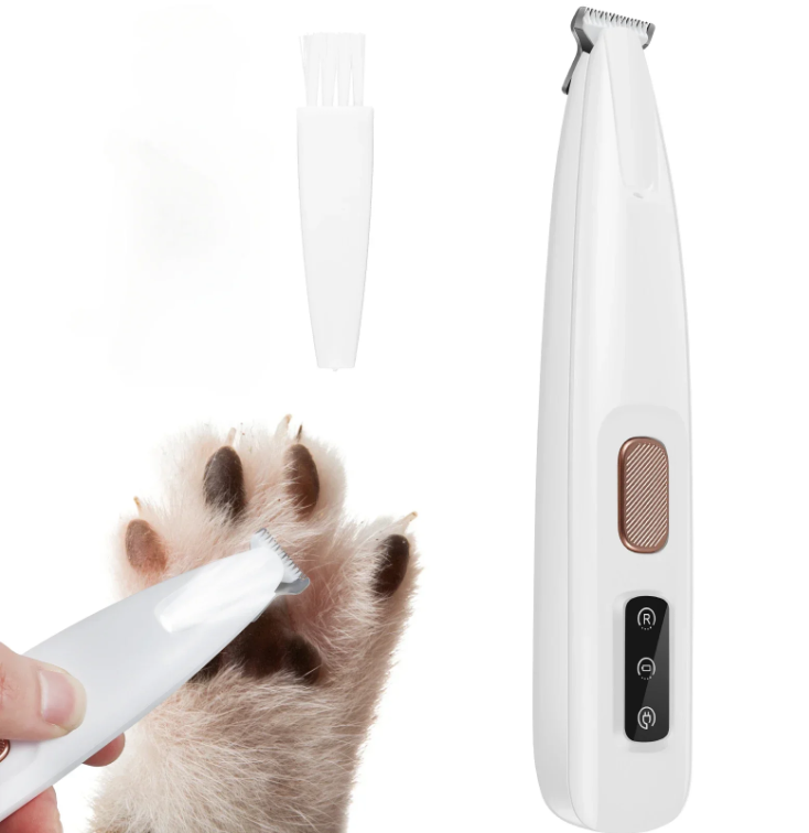 Kit Aparador de Pelos Pet TomPet - Pelos Aparados Sem Machucar